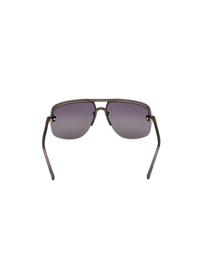 TOM FORD TOMFORD RIMLESS FT100351B63 MEN NAVIGATOR INJECTED SUNGLASSES - Image 4
